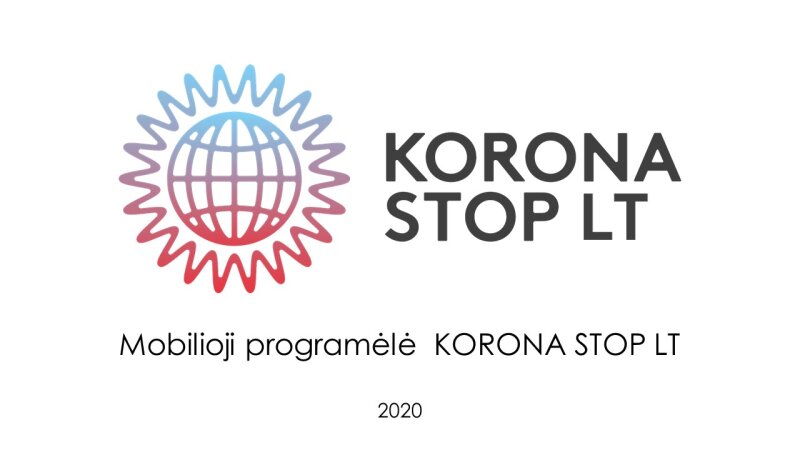 Junkis prie programėlės KORONA STOP LT, padėk sustabdyti viruso plitimą!