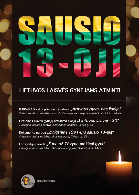 Laisvės gynėjų diena Visagine