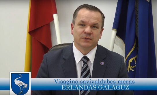 Meras Erlandas Galaguz atsako į visaginiečių klausimus