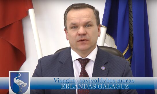 Meras Erlandas Galaguz atsako į visaginiečių klausimus