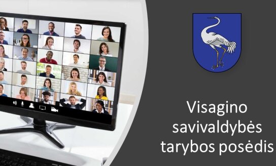 Gegužės 27 d. – Visagino savivaldybės tarybos posėdis