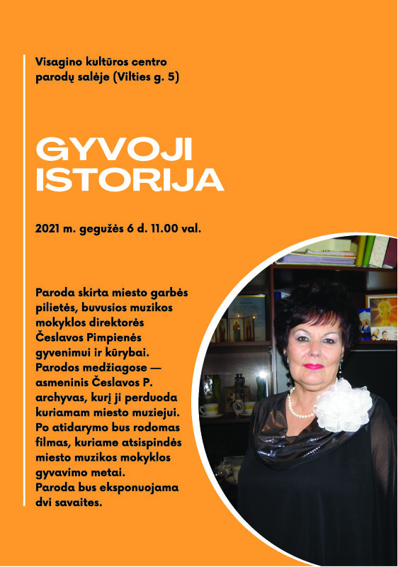 Česlavos Pimpienės 80-mečiui skirta paroda „Gyvoji istorija“