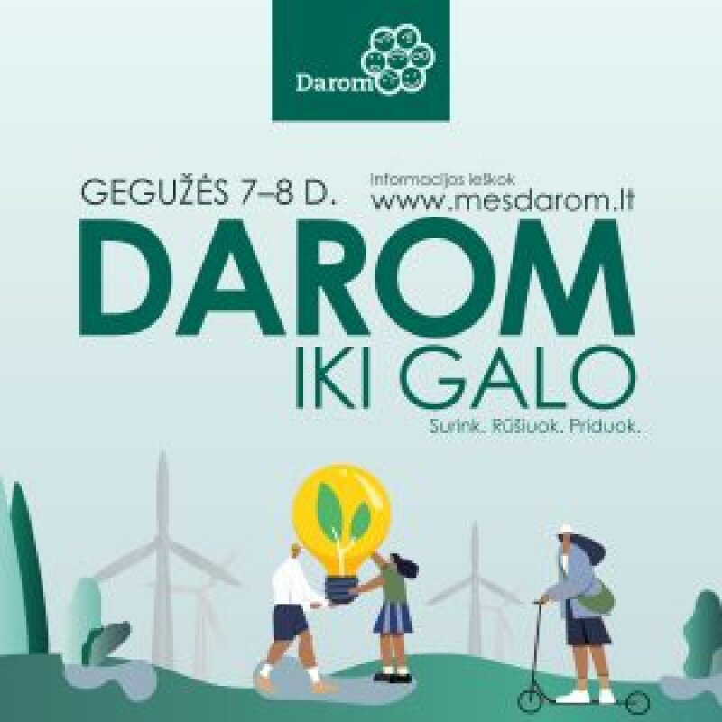 Kviečiame dalyvauti akcijoje „Darom 2021“