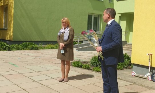 Pasveikinta naujoji Visagino vaikų lopšelio-darželio „Kūlverstukas“ laikinai direktoriaus...