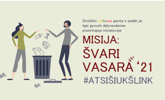 Lietuvoje vėl startuoja „Misija: švari vasara!“