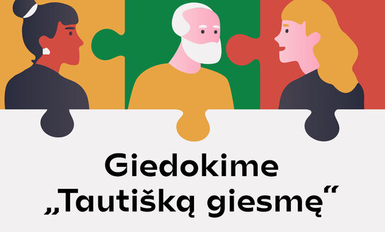 Liepos 6 d. giedokime „Tautiška giesmę"