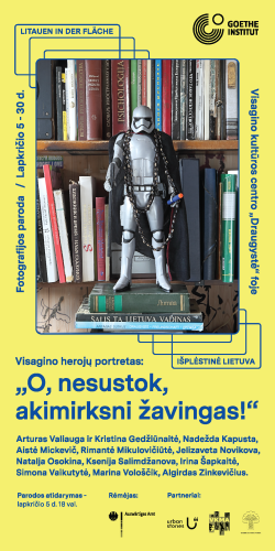 Paveikslelis, susijęs su Fotografijos paroda „Visagino herojų portretas: O, nesustok, akimirksni žavingas“