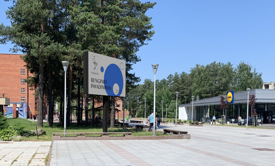 Informacija apie rengiamus LED lauko ekrano konstrukcijos Sedulinos al., Visaginas (žemės sklypo...