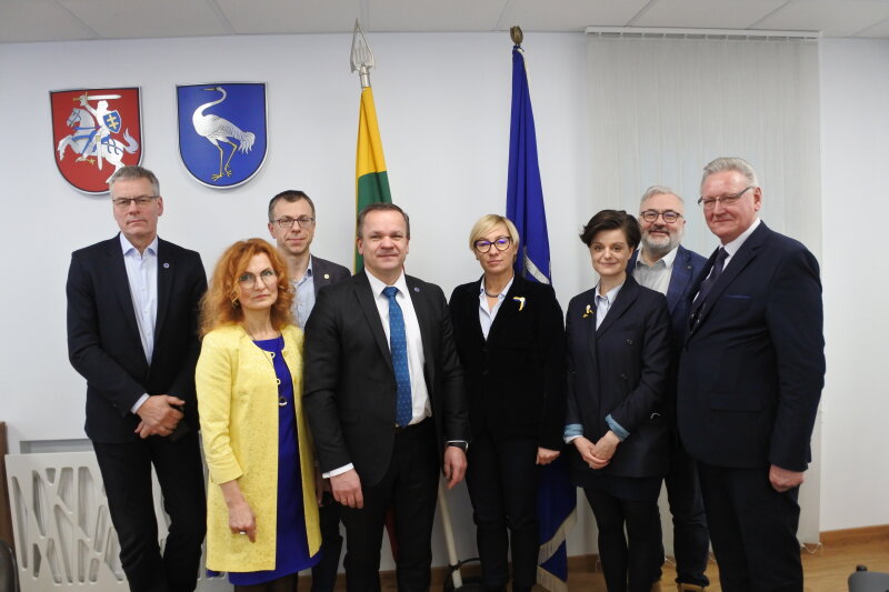 Visagino savivaldybėje lankėsi Švietimo, mokslo ir sporto ministrė