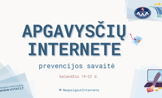 Apgavysčiu internete prevencijos svaitė