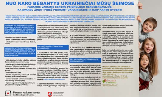 Nuo karo bėgantys ukrainiečiai mūsų šeimose