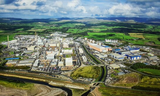 Meras lankėsi Sellafieldo (Jungtinė Karalystė) atominės pramonės komplekse