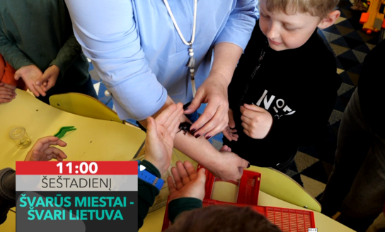 Laida „Švarūs miestai – švari Lietuva“ apie Visaginą!