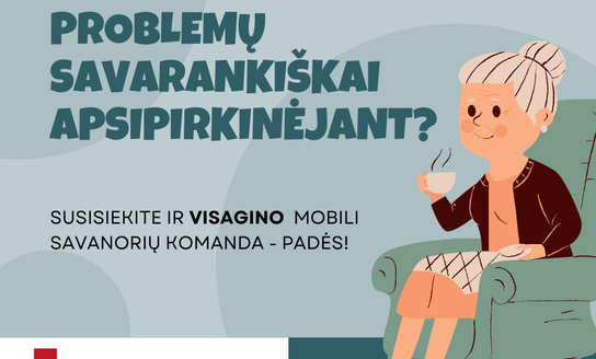 Nuo birželio 29 d., pradeda veikti LRK Visagino skyriaus mobili savanorių komanda