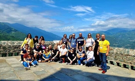 Tarptautinio projekto „Etno bangos“ dalyvių vizitas Italijoje