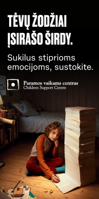 Tėvų žodžiai įsirašo širdy: ir padrąsinimas, ir įžeidimas gali likti visam gyvenimui