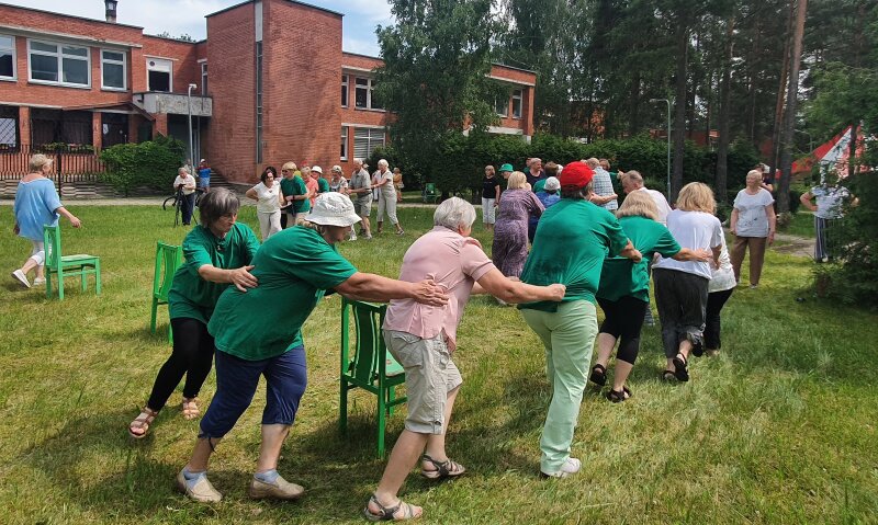 Fiziškai aktyvi senjorų vasara