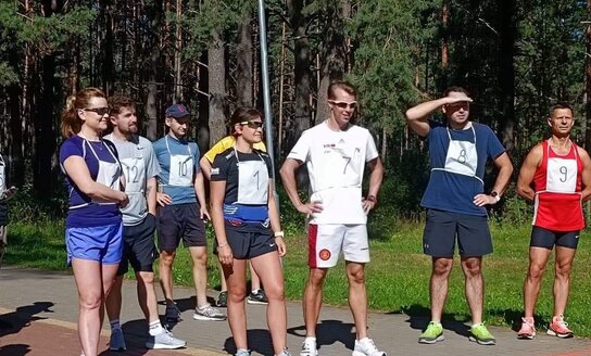 Įvyko bėgimas aplink Visagino ežerą!