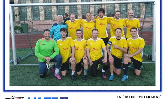 FK „Inter-veteranai“ užsitikrino UAFF čempionų vardus bei tapo Daugpilio čempionato lyderiu