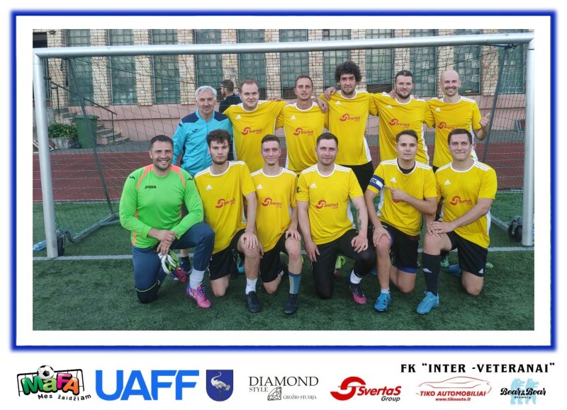 FK „Inter-veteranai“ užsitikrino UAFF čempionų vardus bei tapo Daugpilio čempionato lyderiais