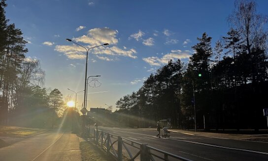 Dėl visuotinio taupymo Visagino savivaldybė mažins apšvietimo kaštus