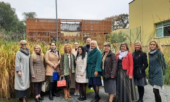 Savivaldybės atstovai dalyvavo išvykoje, siekdami susipažinti su paslaugomis raidos sutrikimus...