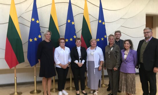 Valstybės tarnautojų profesinės sąjungos susitikimas su  Vyriausybės atstovais