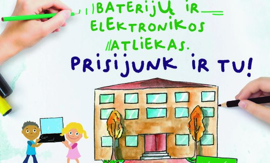 Jau vienuoliktus metus startuojantis aplinkosaugos projektas - „MES RŪŠIUOJAM“