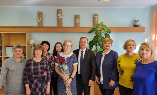 Pasveikinta naujoji Visagino švietimo pagalbos tarnybos direktorė!