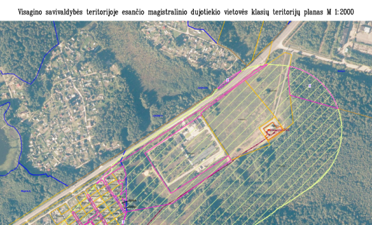 Informacija apie parengtą ir pateiktą tvirtinti magistralinių dujotiekių vietovės klasių...