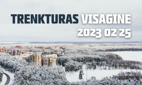 Masinis pėsčiųjų žygis – „TrenkTuras Visagine“! 