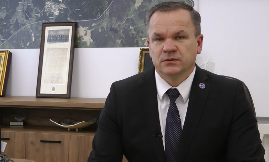 Meras Erlandas Galaguz atsako į visaginiečių klausimus