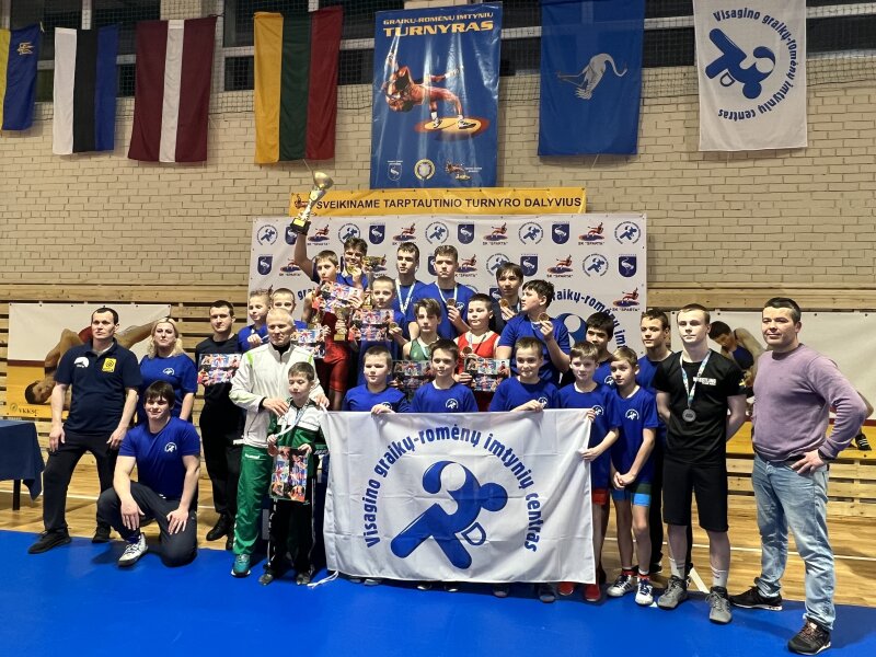 Visagine įvyko XXVI-asis tarptautinis graikų-romėnų imtynių turnyras