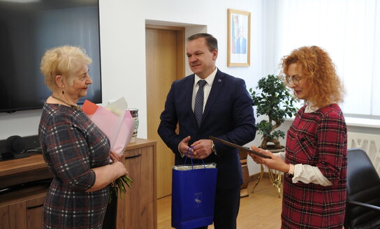 Visagino garbės pilietei V. Beinorienei - 75-eri!