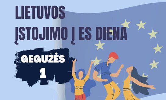 Sveikiname su įstojimo į Europos Sąjungą (ES) diena!