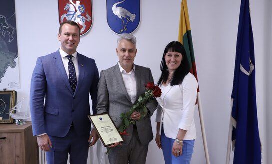 Dėkojame buvusiam Visagino savivaldybės kontrolieriui už puikų darbą!