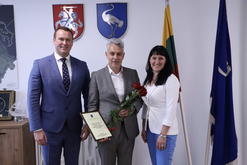 Dėkojame buvusiam Visagino savivaldybės kontrolieriui už puikų darbą!