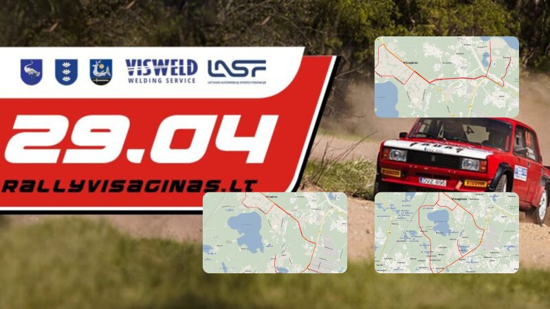 Dėl ralio miesto maršrutas judės kiek kitaip