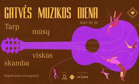 Gatvės muzikos diena Visagine - jau šį šeštadienį!