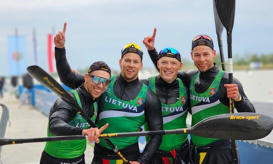 Pirmame baidarių ir kanojų irklavimo pasaulio taurės varžybų etape – A. Seja džiugina medaliais