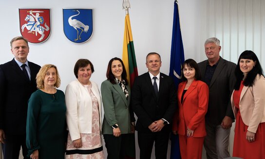 Meras susitiko su Valstybinės mokesčių inspekcijos, Užimtumo tarnybos ir Valstybinio socialinio...