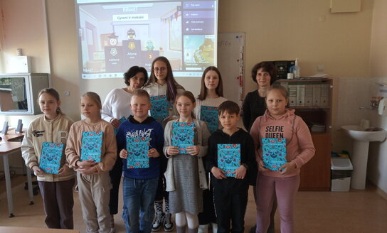 Visagino „Verdenės“ gimnazijos mokiniai tarptautiniame projekte, nominuotame tarp trijų geriausių...