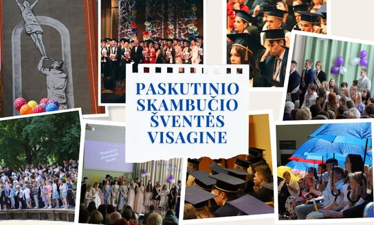 Paskutinių skambučių šventės Visagine