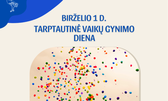 Birželio 1 d. – Tarptautinė vaikų gynimo diena