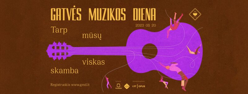 Gatvės muzikos diena Visagine - jau šį šeštadienį!