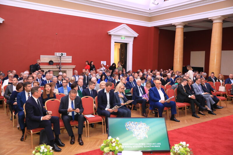 Visagino savivaldybės atstovai dalyvauja Lietuvos savivaldybių asociacijos (LSA) suvažiavime