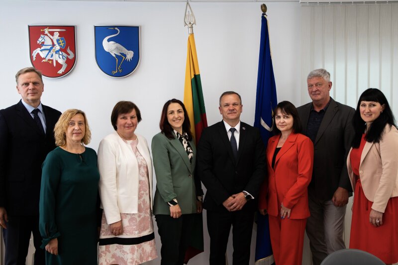 Meras susitiko su Valstybinės mokesčių inspekcijos, Užimtumo tarnybos ir Valstybinio socialinio...