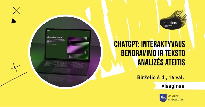 Paveikslelis, susijęs su ChatGPT: interaktyvaus bendravimo ir teksto analizės ateitis 