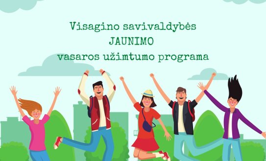 Kaip sekasi įgyvendinti Visagino savivaldybės jaunimo vasaros užimtumo programą?