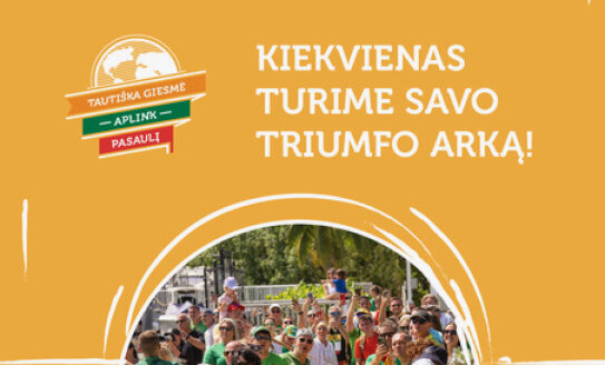 Kartu giedokime „Tautišką giesmę" Visagine!